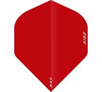 RUTHLESS RX Solid R4X Dart Flights | Extra Strong 150 Micron | Standard No2, Red, 5 Sets of 3 Flights (5XF3463)