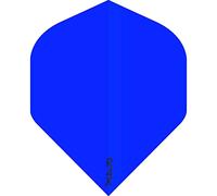 RUTHLESS RX Transparent R4X Dart Flights | Extra Strong 100 Micron | Standard No2, Blue, 3 Sets of 3 Flights (3XF3488)