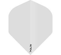 RUTHLESS RX Transparent R4X Dart Flights | Extra Strong 100 Micron | Standard No2, Clear, 10 Sets of 3 Flights (10XF3486)