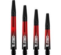 RUTHLESS Sting XT Dart Shafts | Polycarbonate | 3 Sets of 3 Shafts and Sizes (Red, Tweenie)