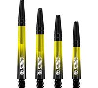 RUTHLESS Sting XT Dart Shafts | Polycarbonate | 3 Sets of 3 Shafts and Sizes (Yellow, Medium)
