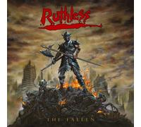 Ruthless - The Fallen (Red Transparent/Blue Marbled) [VINYL]