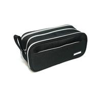 Rutiyoka Large Pencil Case Pouch, Extra Big Pencil Bag with 4 Compartments for Kids, Oxford Cloth Pen Bag with Zipper, Pencil Organizer, Cute Aesthetic School Supplies for Teen Girls Boys Adults Black