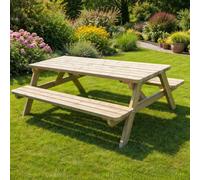Rutland County Garden Furniture Oakham A-Frame Picnic Table - 5Ft Width X 7Ft Length