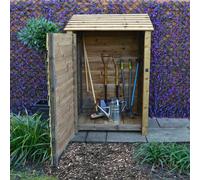 Rutland County Greetham 6ft High Tool Store - W4ft x D2ft - Rustic Bro