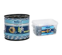 Rutland Essentials Poly Rope (200m) & Essentials Wood Screw Ring Insulator (100) inc. Insulator Spinner