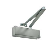 Rutland Fire Rated TS.3204 Door Closer Size EN 3-4 Door Closer, Ideal for mid Range Contracts and can be Fitted to Almost All Common Door Types (Satin Nickel)