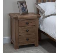 Rutland Oak Bedside Cabinet