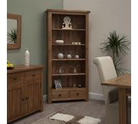 Rutland Oak Large Bookcase