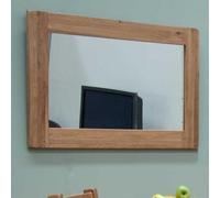 Rutland Oak Rectangular Wall Mirror - 60cm x 90cm