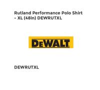 Rutland Performance Polo Shirt - XL (48in) DEWRUTXL