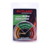 RUTLAND PRODUCTS Stove Thermometer/Burn Indicator, Metal, Multi-Colour, 1.59 x 10.79 x 14.92 cm