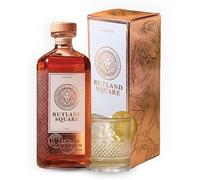 Rutland Square's Chai-Spiced Scottish Rum w/t Complimentary Luxury Glassware | World's First Oolong White Tea Infused Spiced Rum | Small-Batch Distilled in Edinburgh | Gift Box Included | 70cl 41% ABV