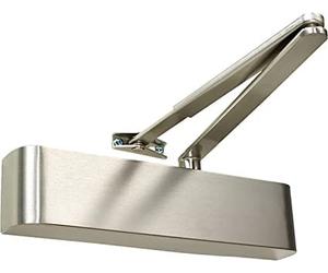 Rutland TS6204 DA/BC Overhead Door Closer - Size 2-4 - Satin Nickel Finish