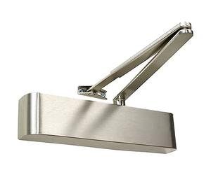 Rutland TS6204 DA/BC Overhead Door Closer - Size 2-4 - Satin Nickel Finish
