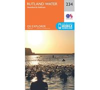 Explorer 234 Rutland Water Map With Digital Version - White, White One Size