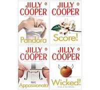 Rutshire Chronicles Series Book 5-8 By Jilly Cooper 4 Books Collection Set (Appassionata, Pandora, Wicked & Score)