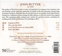 St Albans Choir/Rpo/Lucas - Rutter: Psalmfest