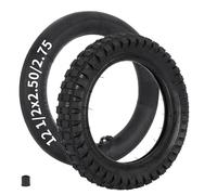 RUTU 12.5x2.75 Tire Inner Tube Set 12-1/2x2-3/4 Tire for MX350 MX400 Rocket Electric Dirt Bike Scooter Stroller X-Treme X-560 eZip E-500 E-750 E-900 1 Set