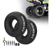 RUTU 2 Pack 18x8.50-8 18x9.50-8 Inner Tube with TR-13 Straight Valve Stem
