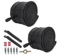 RUTU 2 Pack 27.5x2.5/2.8/3.0 Bike Tube 27.5" Tube with AV32mm Valve