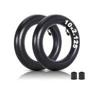 RUTU 2-Pack Heavy-Duty 10 x 2.125 Replacement Inner Tube with 45° Valve for Self Balancing Electric Scooter Roadster Tricycle Stroller Kids Bike Baby Jogger Drift Board