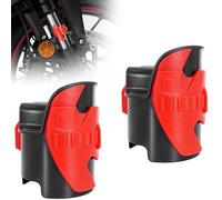 RUTU Motorcycle Fork Seal Saver Cleaner Front Fork Seal Clean Tool Shock Repairing Absorber Tool 45mm-55mm 2pack Red