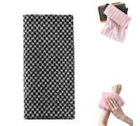 RUTYAUB Exfoliating Shower Towel 42in, Advanced Exfoliating Microfiber Towel, Premium Scrub Bathroom Towel Set,Soft Textured Exfoliating Bath Towel for Men and Woman (b)