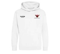 Ruud Gullit Milan Logo Kids Hoodie - White / 4-5 years