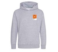 Ruud Gullit Netherlands Icon Frame Kids Hoodie - Gray / 7-8 years