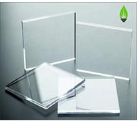 RuudraScott 1000X1000mm (1meter sq) Clear Perspex Acrylic Plastic Sheet - 6mm, 8mm,10mm,12mm (6mm)
