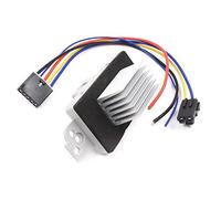 Ruuforr Car Fan Blower Motor Resistor Blower Motor Resistor W/Plug 1581773 For Chevrolet For Silverado For 1500 For 2500 3500 Blower Motor Fan Resistors