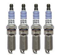Ruuforr Car Spark Plugs Ayfs22Fm Platinum Spark Plug For Ford For Focus For C-Max For Lincoln For Cadillac For Mazda For Mercury Sp-411 Automotive Replacement Spark Plugs
