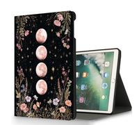 RUUHLJLET for Samsung Galaxy Tab A11/Tab A9 8.7 Inch 2025/2023 Model X133/X135/X110/X115 Tablet Case,Auto Wake/Sleep,Adjustable Stand Protective Cover - Lunar Floral