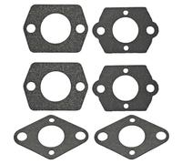 RUURUU 2-Pack Carburetor Intake Gasket Set for Stihl FS55 FS45 FS46 FS55R FS80 FS85 FS75 - OEM 4140-129-0900 4114-149-1205