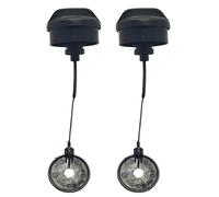 RUURUU 2-Pack Fuel Tank Gas Cap for Stihl FS38/FS45/FS46/FS48/FS55/FS56/FS75/FS80/FS81/FS85/FS120/FS200/FS250/FS300 Trimmer & Lawn Mower - OEM 4128-350-0505 Replacement