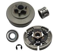 RUURUU 3/8"-6T Clutch Drum Kit for Stihl 017, 018, 021, 023, 025, MS170, MS180, MS210, MS230, MS250 Chainsaws - OEM 1123-640-2005