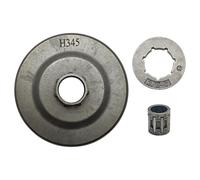 RUURUU 3/8"-7T Clutch Drum & Sprocket Rim Kit for Husqvarna 340, 345, 346XP, 350, 351, 353 Chainsaws