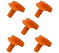 RUURUU 5Pcs Carburetor Choke Knob For Stihl HS85 HS86 KM55 KM85 KM90 KM100 KM130 MM55 Trimmer Replacement 4128 182 1700