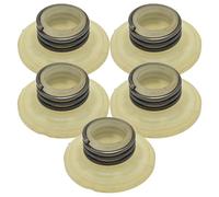 RUURUU 5Pcs Oil Pump Worm Gear Driver for Husqvarna 340 345 346XP 350 353 445 450 450E Chainsaw - OEM 503931801 503 93 18-01