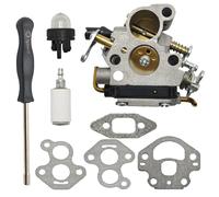 RUURUU Carburetor Screwdriver Gasket Kit For McCulloch CS340 CS380 Chainsaw Carb Primer Gasolina Replacement