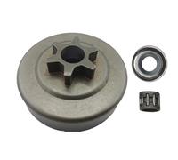 RUURUU Clutch Drum Spur Chain Sprocket 3/8" 6T & Needle Bearing for Stihl MS180, MS170, 018, 017, MS 170, 180 Chainsaw