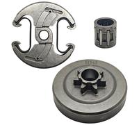 RUURUU Clutch with Needle Bearing Kit for Husqvarna 340, 345, 350 EPA, 445, 445E, 450E Chainsaws