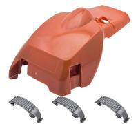RUURUU Top Cylinder Engine Cover Shroud with Clip Buckles for Husqvarna 445, 445E, 450, 450E Chainsaws - OEM 544-0795-01
