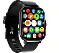 Ruutcasy Smart Watch,1.83" Upgraded Full Touchscreen Smart Watch for Android&IOS Phone Compatible, Fitness Tracker Watch with Pedometer, Heart Rate/Sleep Monitor, Blood Oxygen, IP65 Waterproof