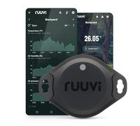 RuuviTag Pro 4in1 Wireless Bluetooth Temperature (°C/°F), Air Humidity, and Air Pressure. Alerts & History. Free Android/iOS apps. Integrates with Victron, Homey, and Home Assistant. Made in Europe.