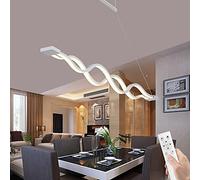 RuuXanthous Chandelier Modern Wood LED Ring Chandelier,Japanese Pendant Light 1light,Contemporary Circular Dimmable Ceiling for Kitchen Island Living Dining Room-B 50x50x6cm(20x20x2inch) lamp