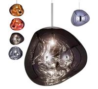 RuuXanthous Lava Pendant Light, Led Irregular Glass Pendant Light, Modern Lava Globe Pendant Light, With 150cm Adjustable Hanging Cord, Ceiling Light For Home Coffee Shop Decoration,D-28cm