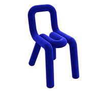 RUVANE Modern Geometric Dining Chair, Decorative Vanity Stool for Bedroom - Contemporary Velvet Upholstered Dining Chair with Backrest - Livingroom Accent Chair Star of Light