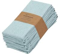 Ruvanti Cloth Napkins Chambray - Baby Blue - 6 Pack